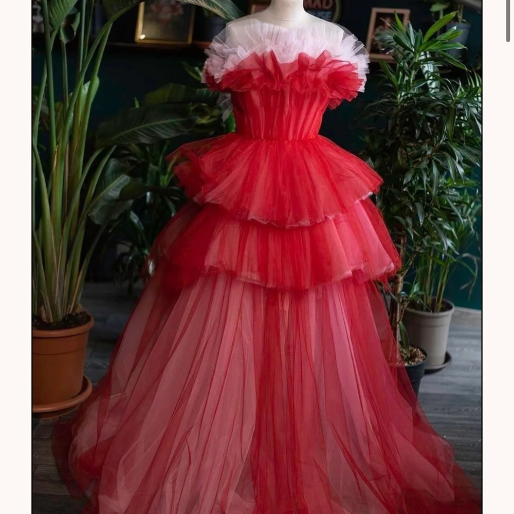 Strawberry Milkshake Chotronette Dress